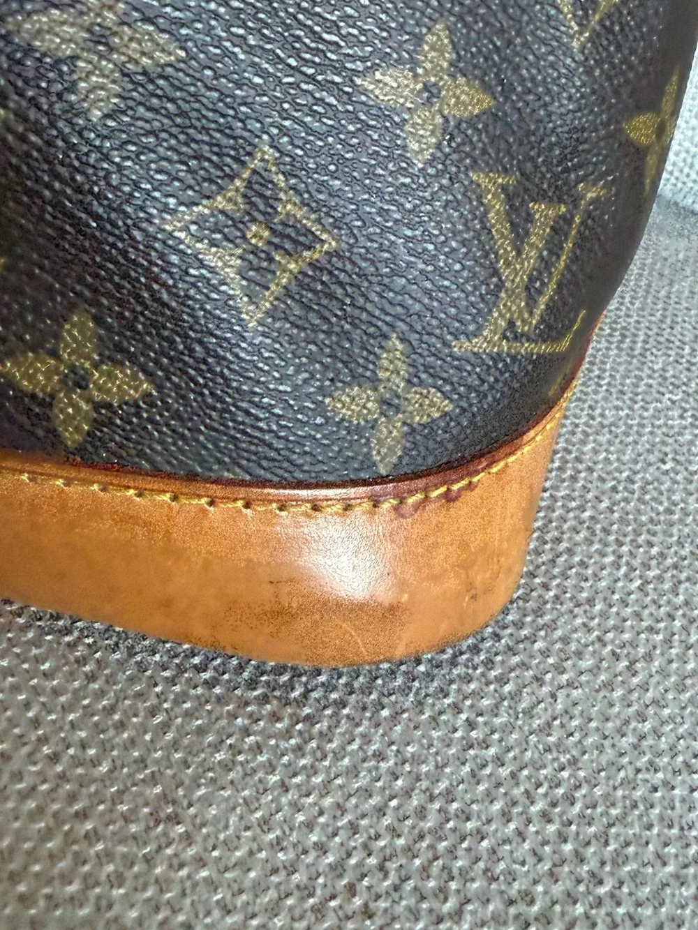 Louis Vuitton Brown Monogram Alma PM Tote Bag LV